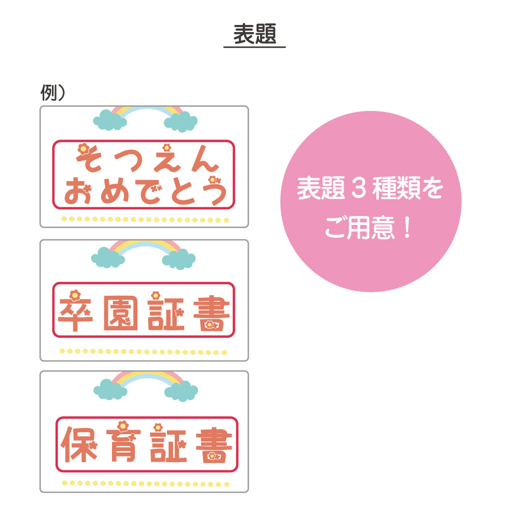 収納ホルダー表題