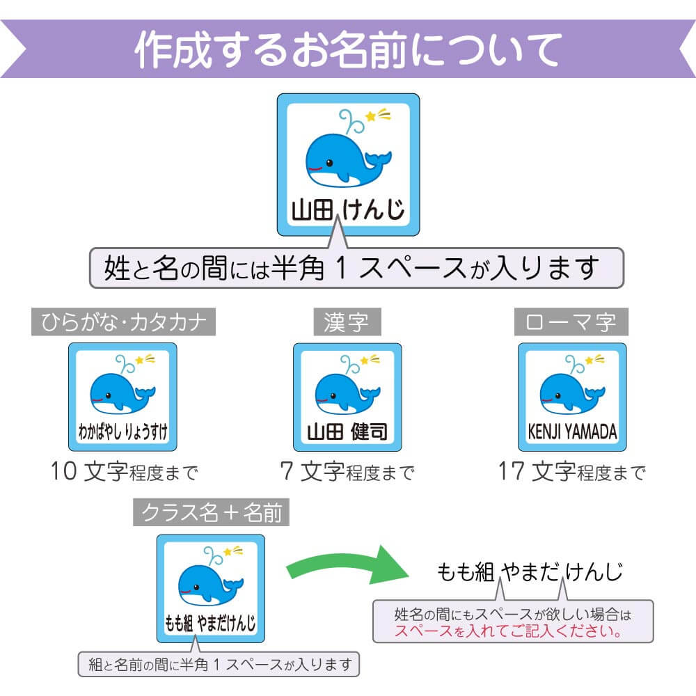 タグ作成するお名前について1